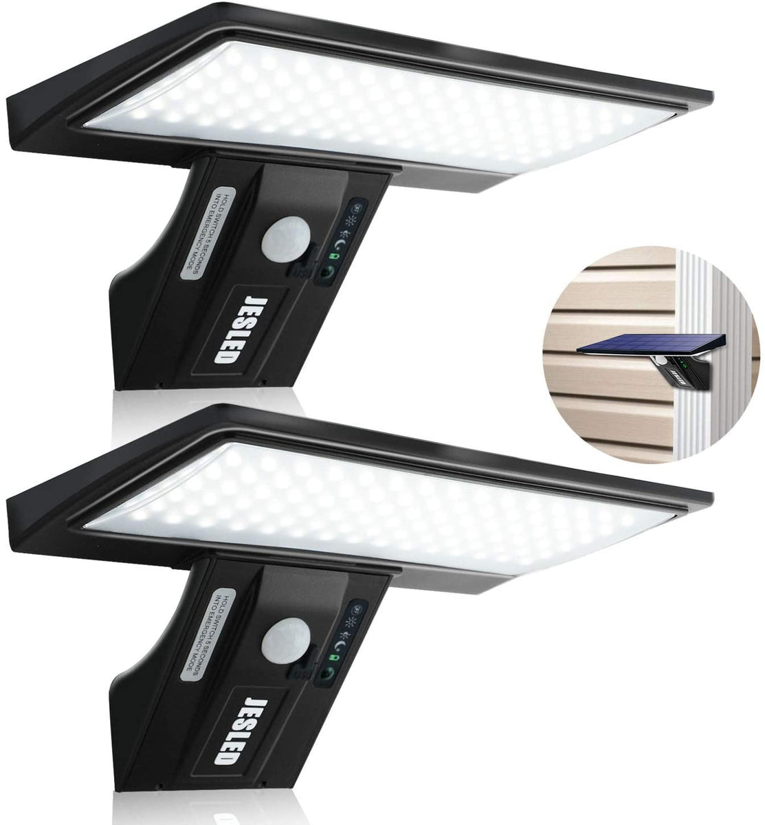 JESLED 90 LED Solar Motion Security Light JESLED Lighting