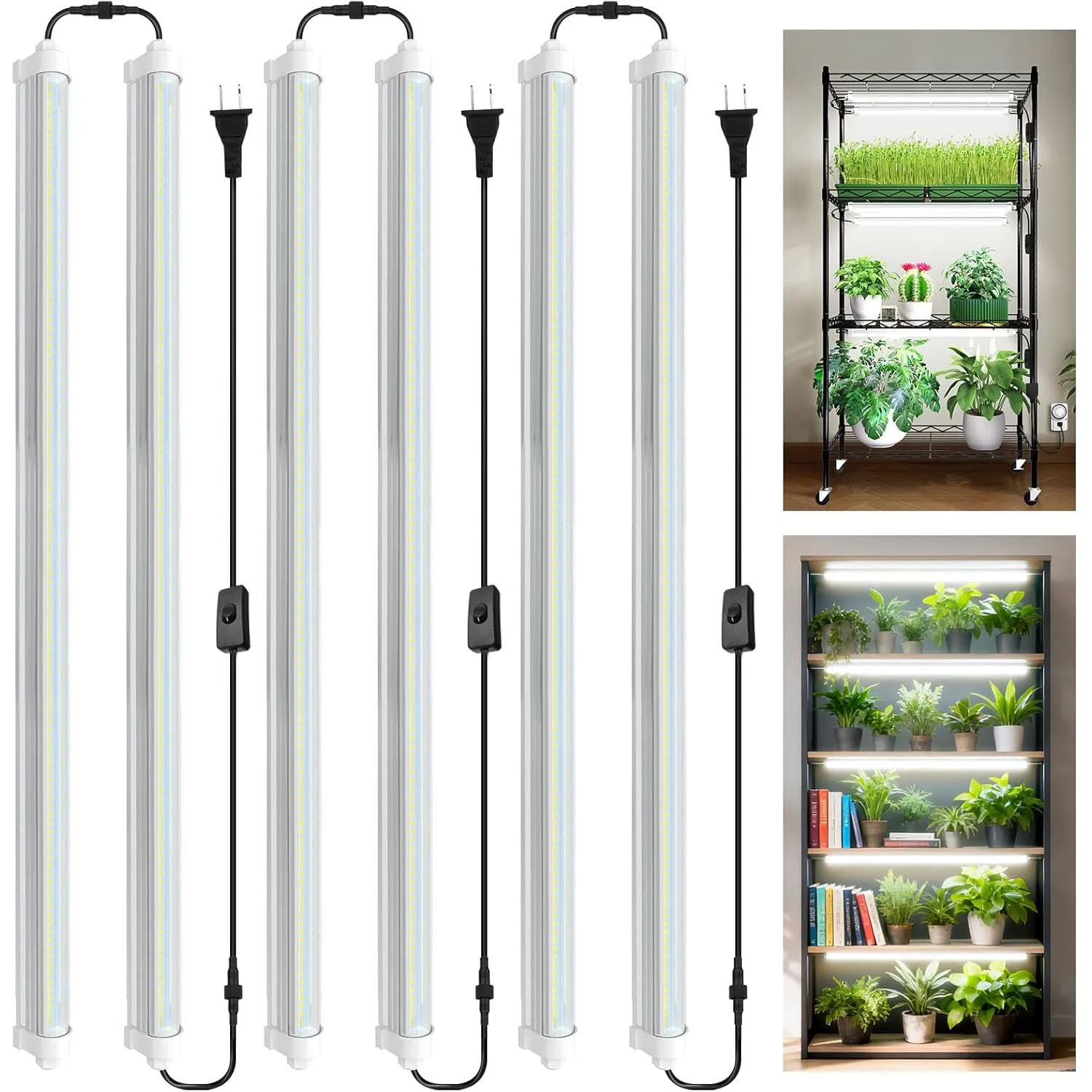 JESLED 4FT 48W Waterproof LED Linkable Grow Light Strip Full Spectrum –  JESLED Lighting