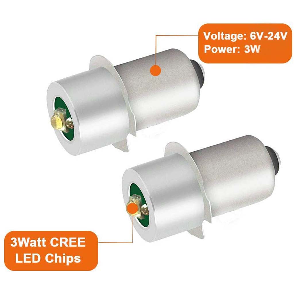 Lignende provokere Velkommen JESLED LED Flashlight Light Bulb 3.5-24V | P13.5 LED Bulbs | LED Work Light  Bulbs – JESLED Lighting