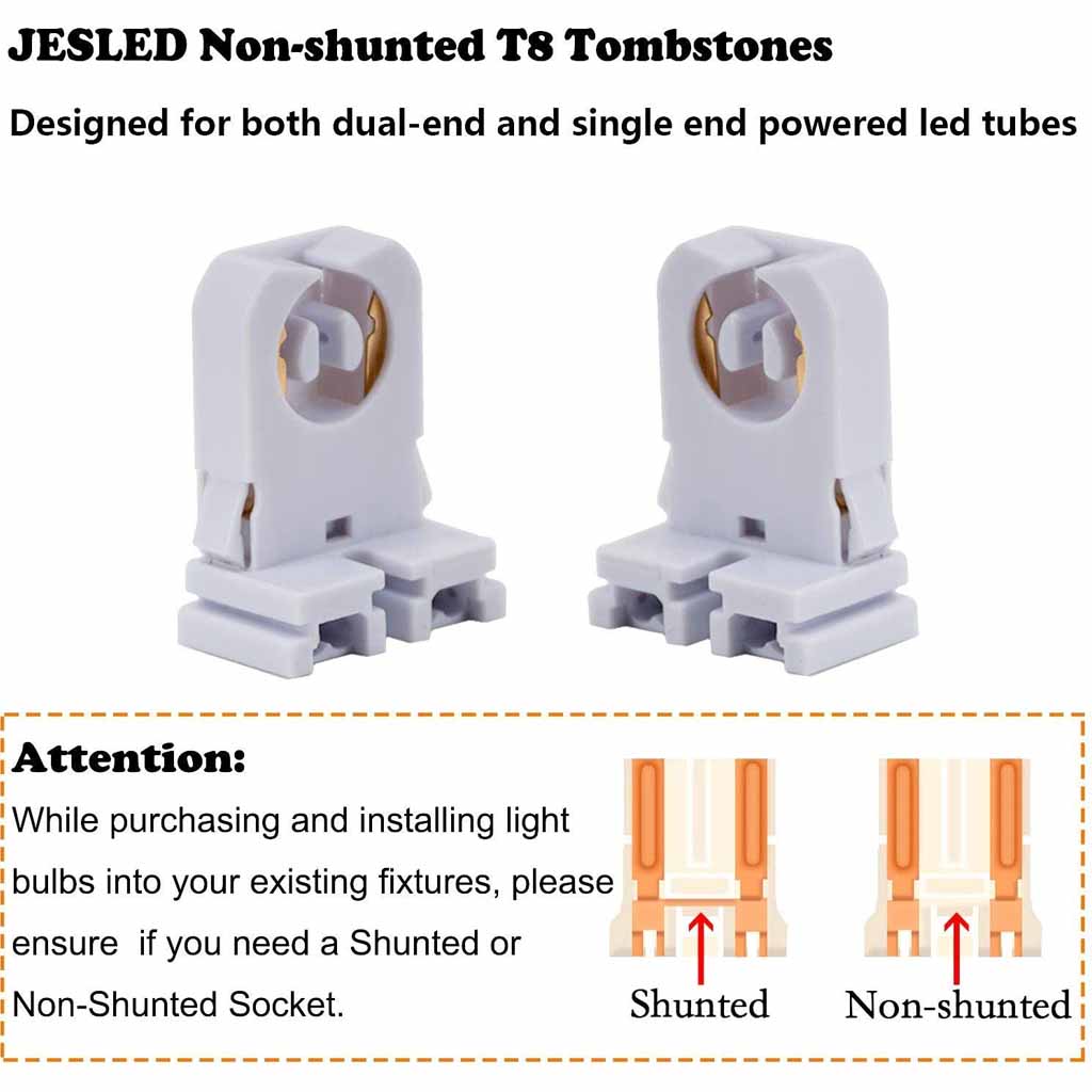 Shunted fluorescent socket hotsell